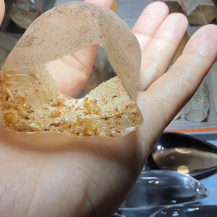 水晶珠宝半成品未镶嵌