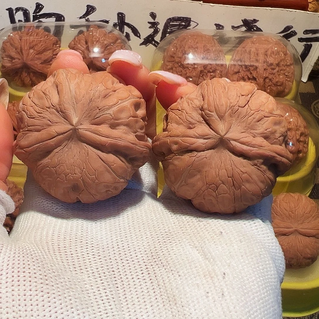 文玩核桃吊坠43全品元宝三棱