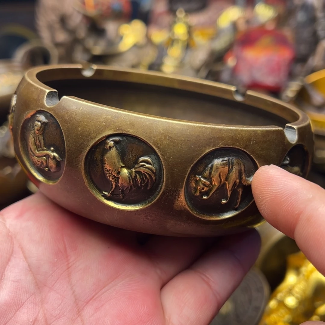 茶壶香炉铜器摆件