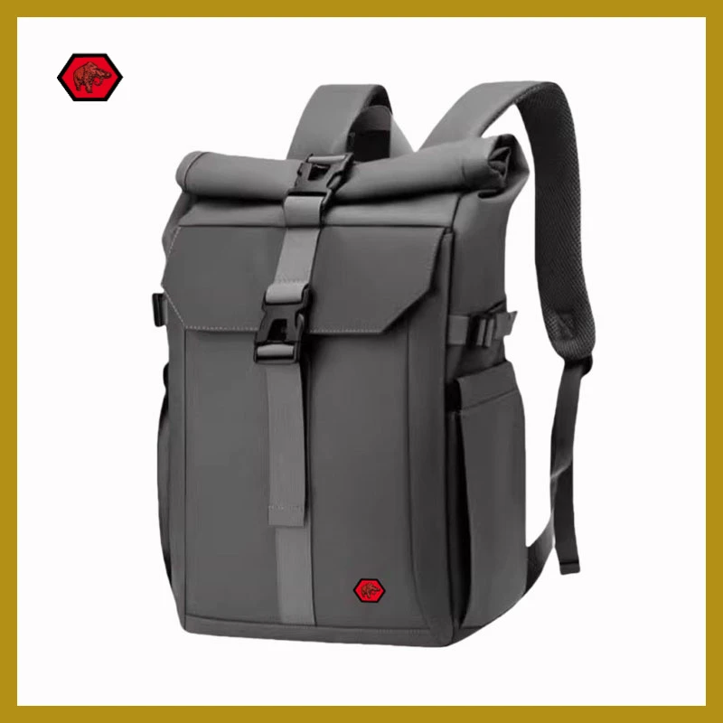 petalent猛犸通勤双肩背包男士大容量学生书包户外旅行包电脑包