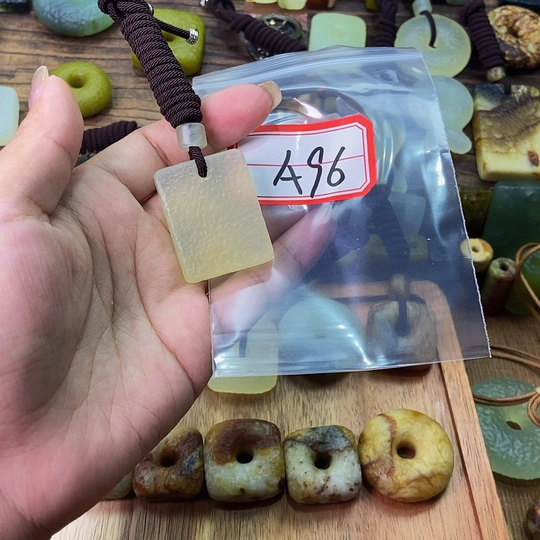 未镶嵌蛇纹石玉挂件灬***灬