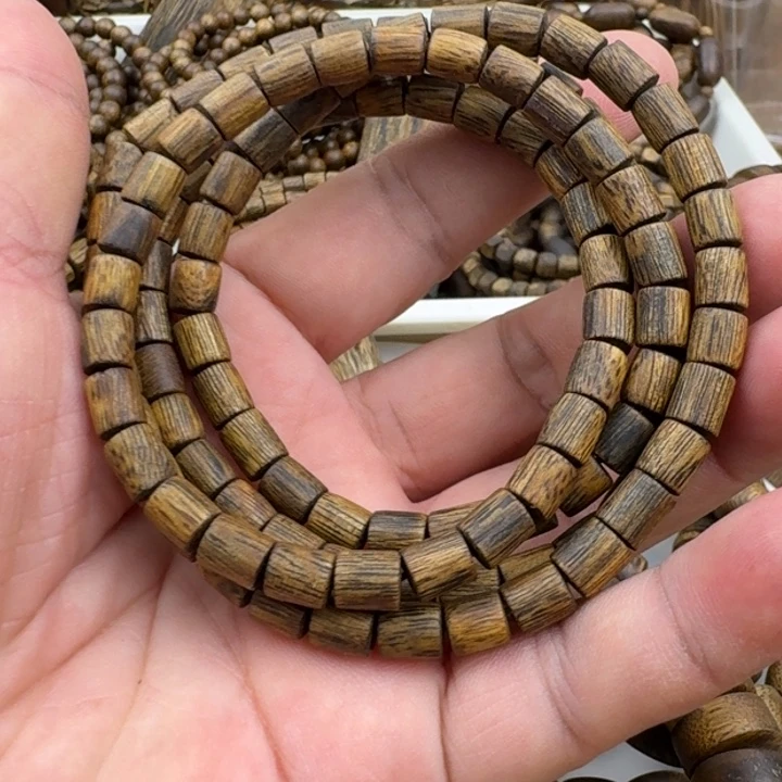 雅***居沉香手串乌身手串14克加