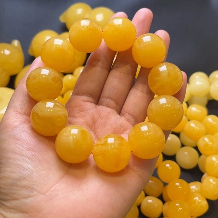 琥珀未镶嵌裸石琥珀蜜蜡