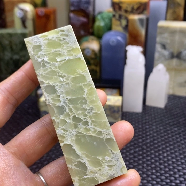 广东石福****顺青田石印章石