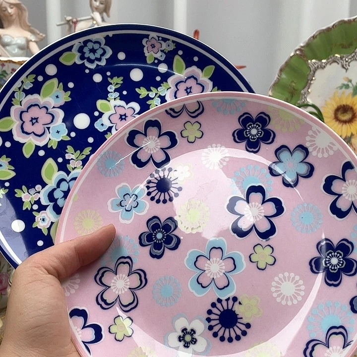 杯碟陶瓷摆件陶瓷微瑕