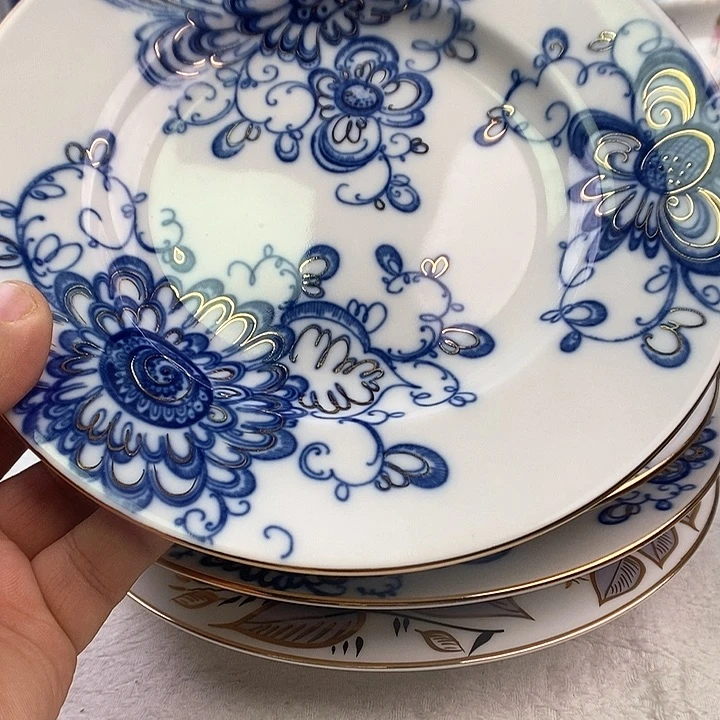 李****?俄皇正品20cm甜品盘一只