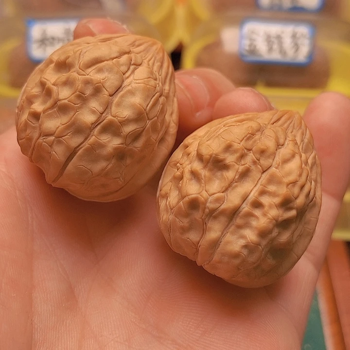 文玩核桃把件39龟甲纹