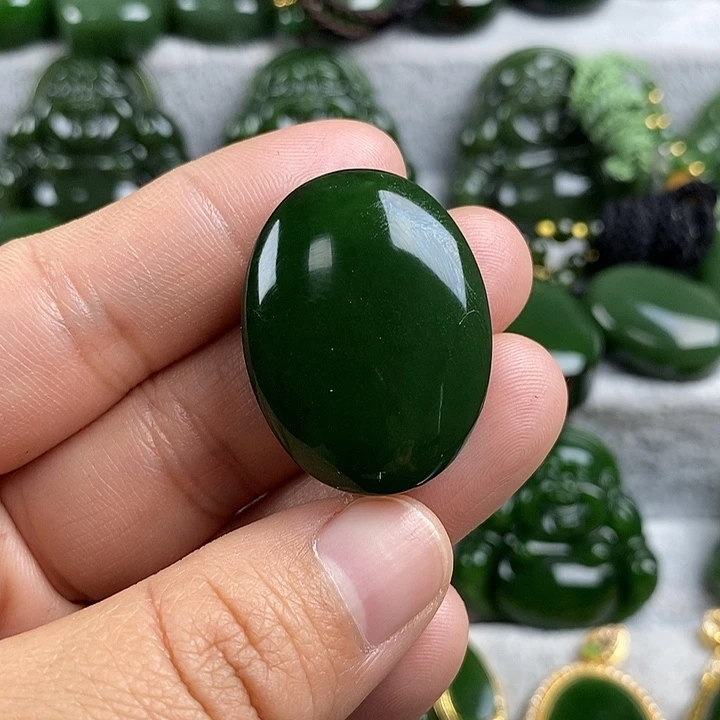 和田玉（碧玉）未镶嵌颈饰30