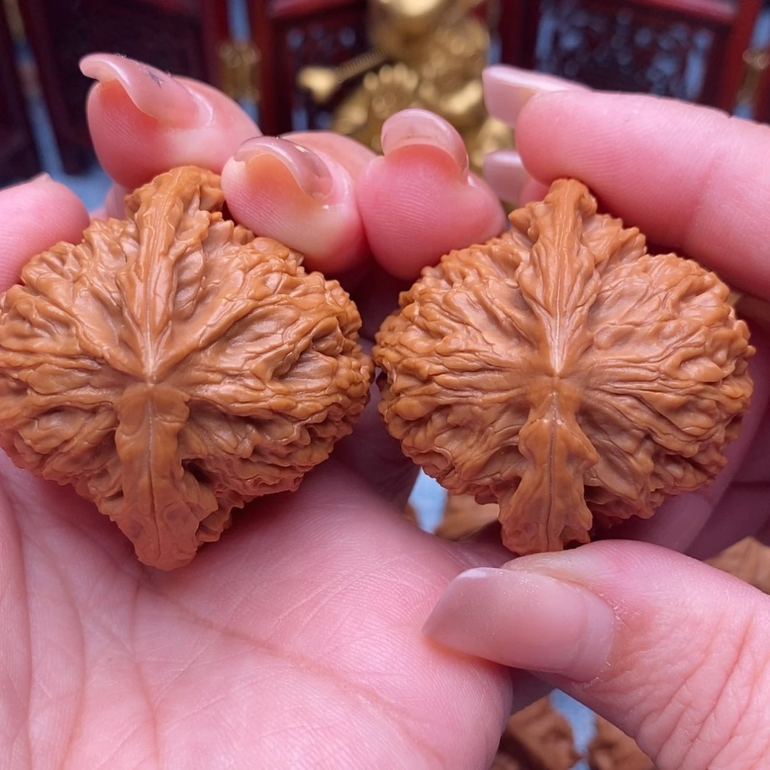 文玩核桃把件43全品绝配三角南疆