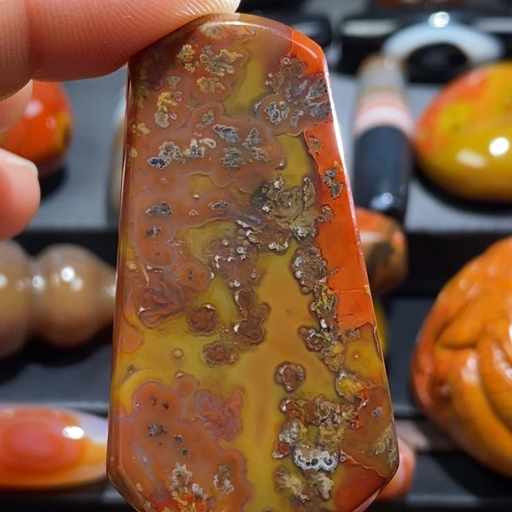 玛瑙/玉髓未镶嵌挂件