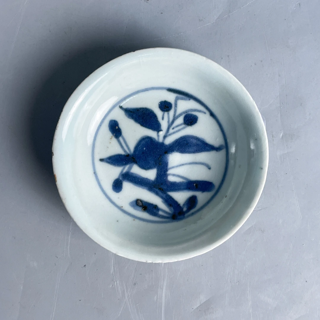 明天启青花盘- M25IK002066