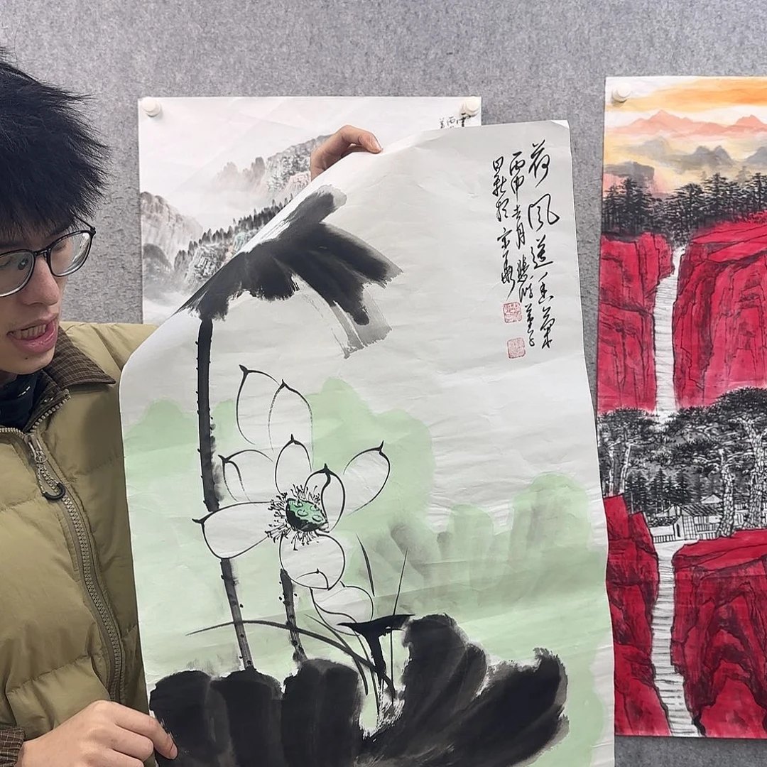 书法书法作品多次参加