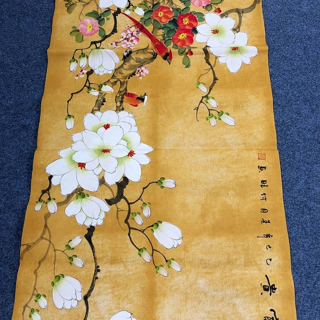 乐***)国画纯手绘作品欣赏