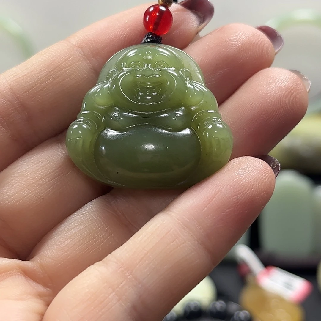 和田玉未镶嵌吊坠(不含链)