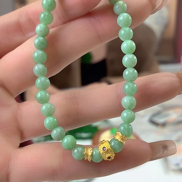 翡翠未镶嵌手链翡翠