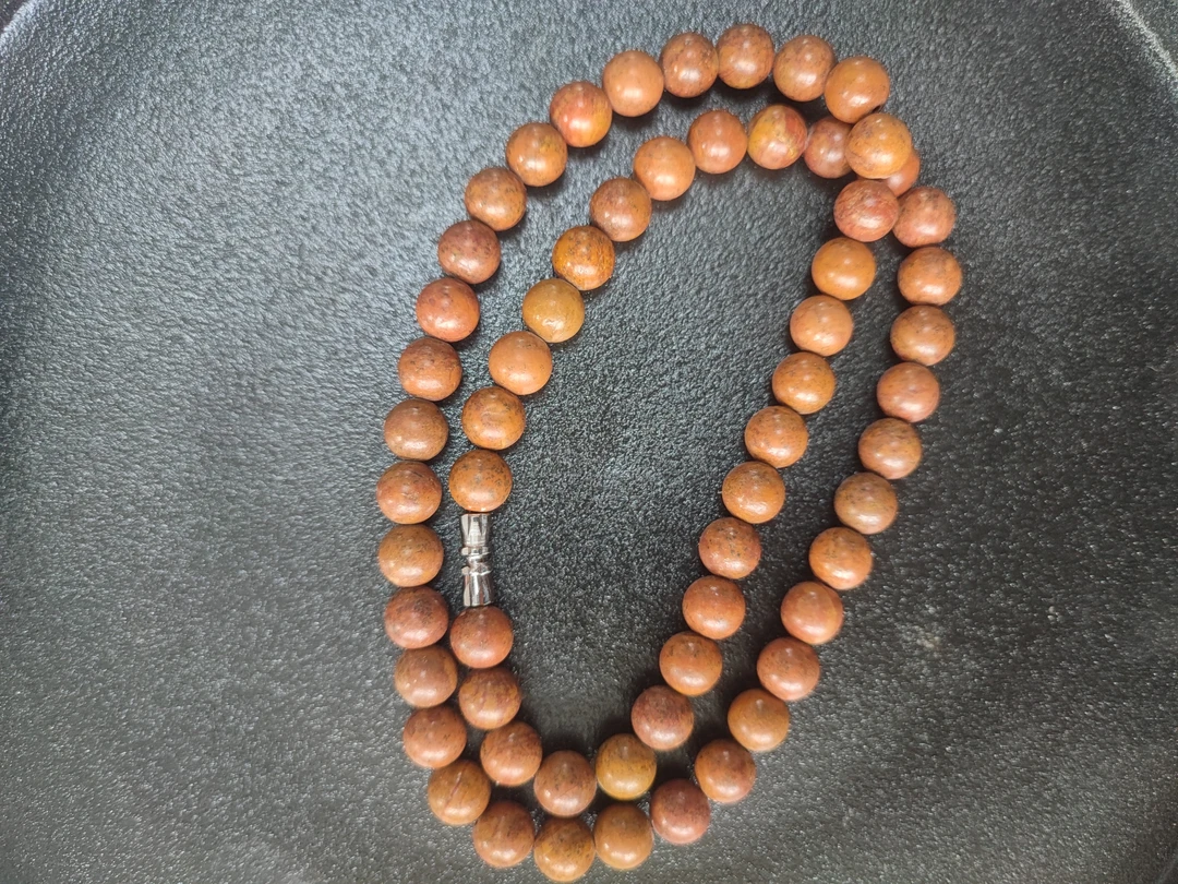 泗水砭文化馆砭石妈妈链手把件