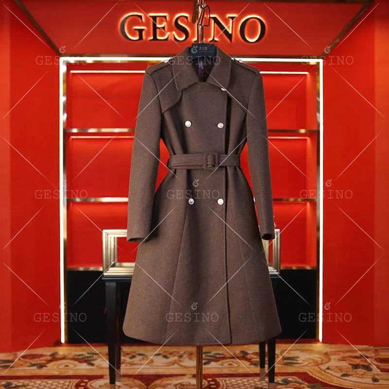 【闵闵】秋冬高奢限定款|优雅气质轻奢款法式设计外套G-0187