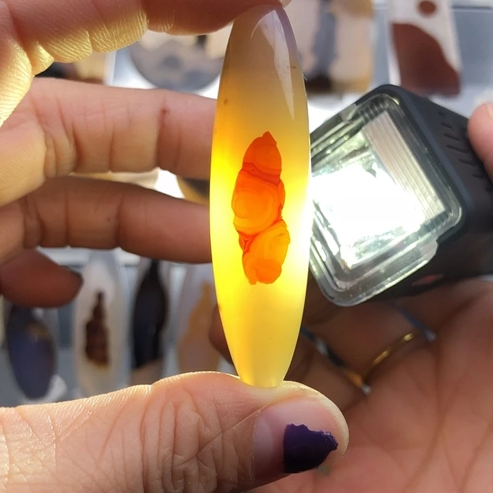 玛瑙/玉髓未镶嵌颈饰87