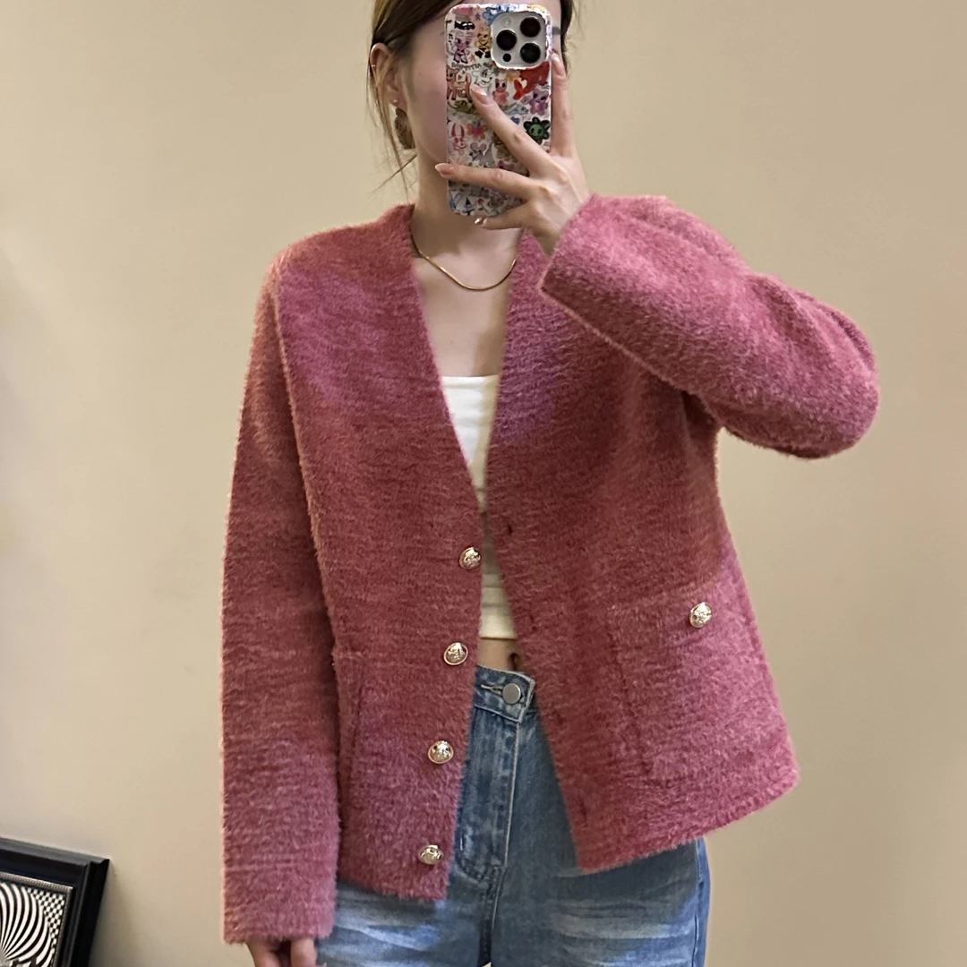 【776】秋冬时尚气质小香风女外套