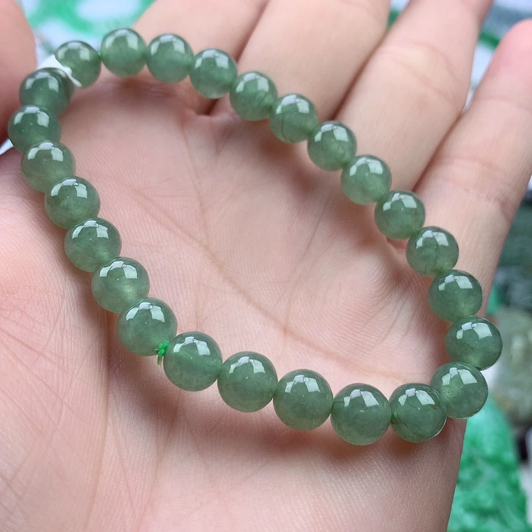 未镶嵌手链翡翠手串