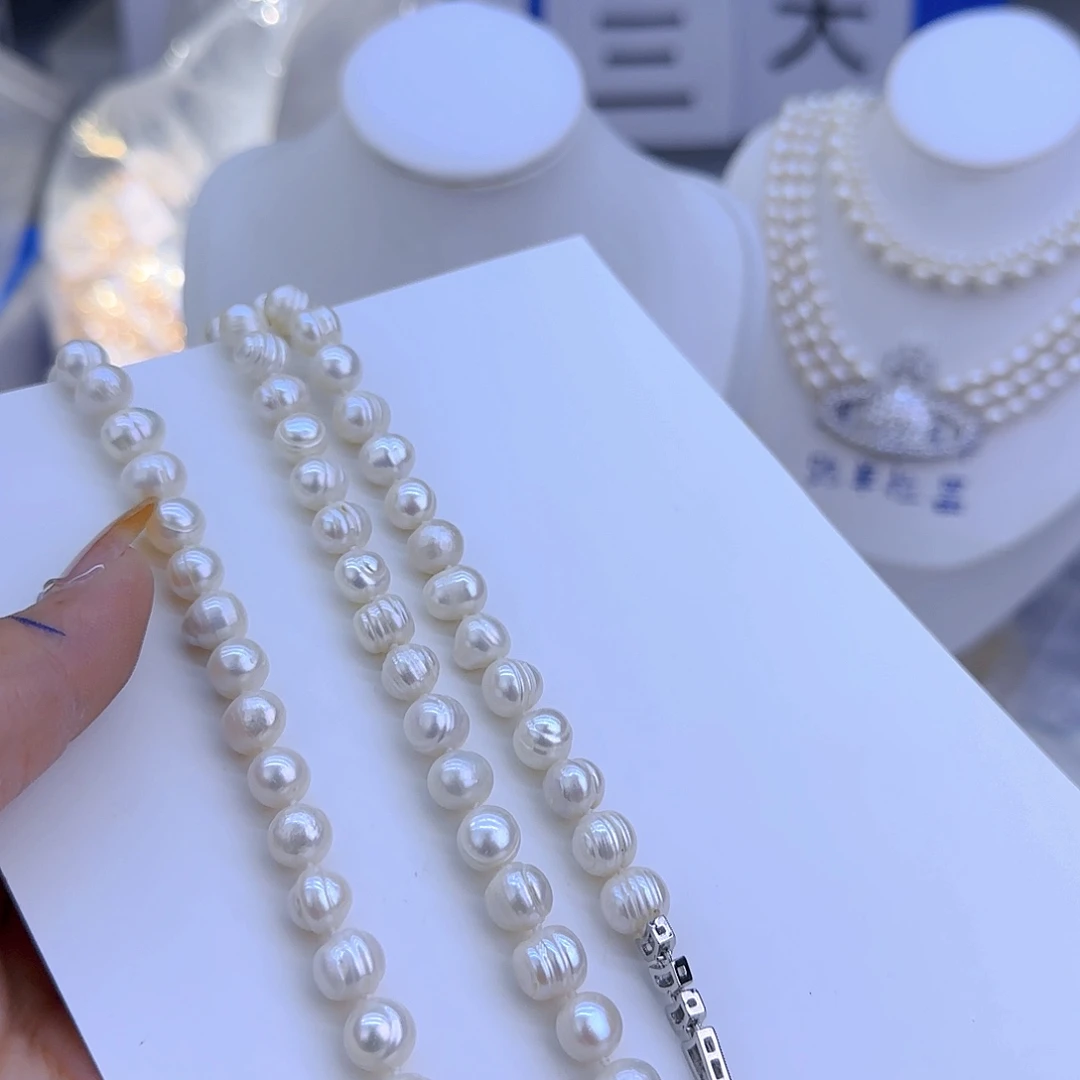 未镶嵌512淡水珍珠百*