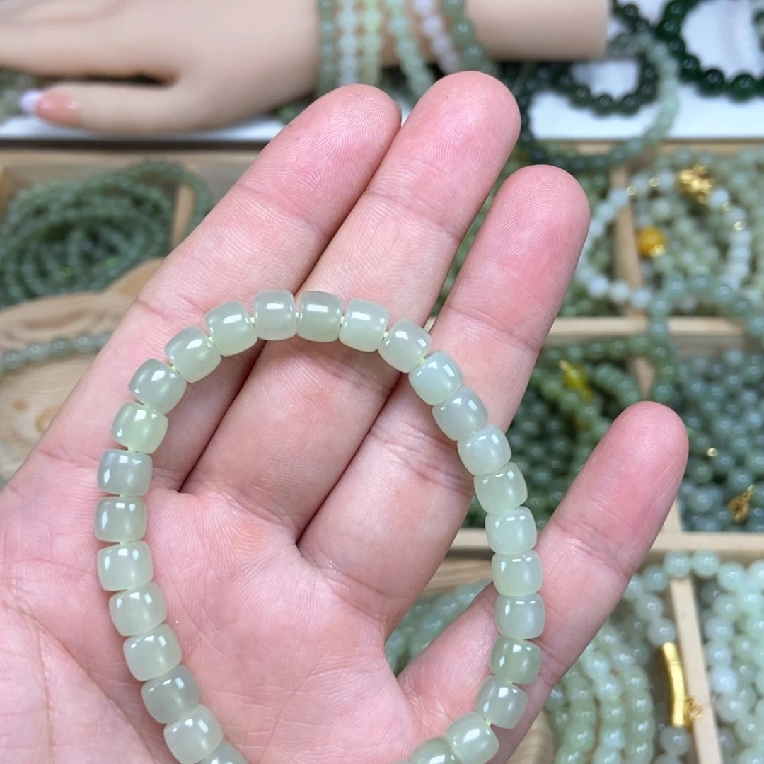 和田玉手链未镶嵌