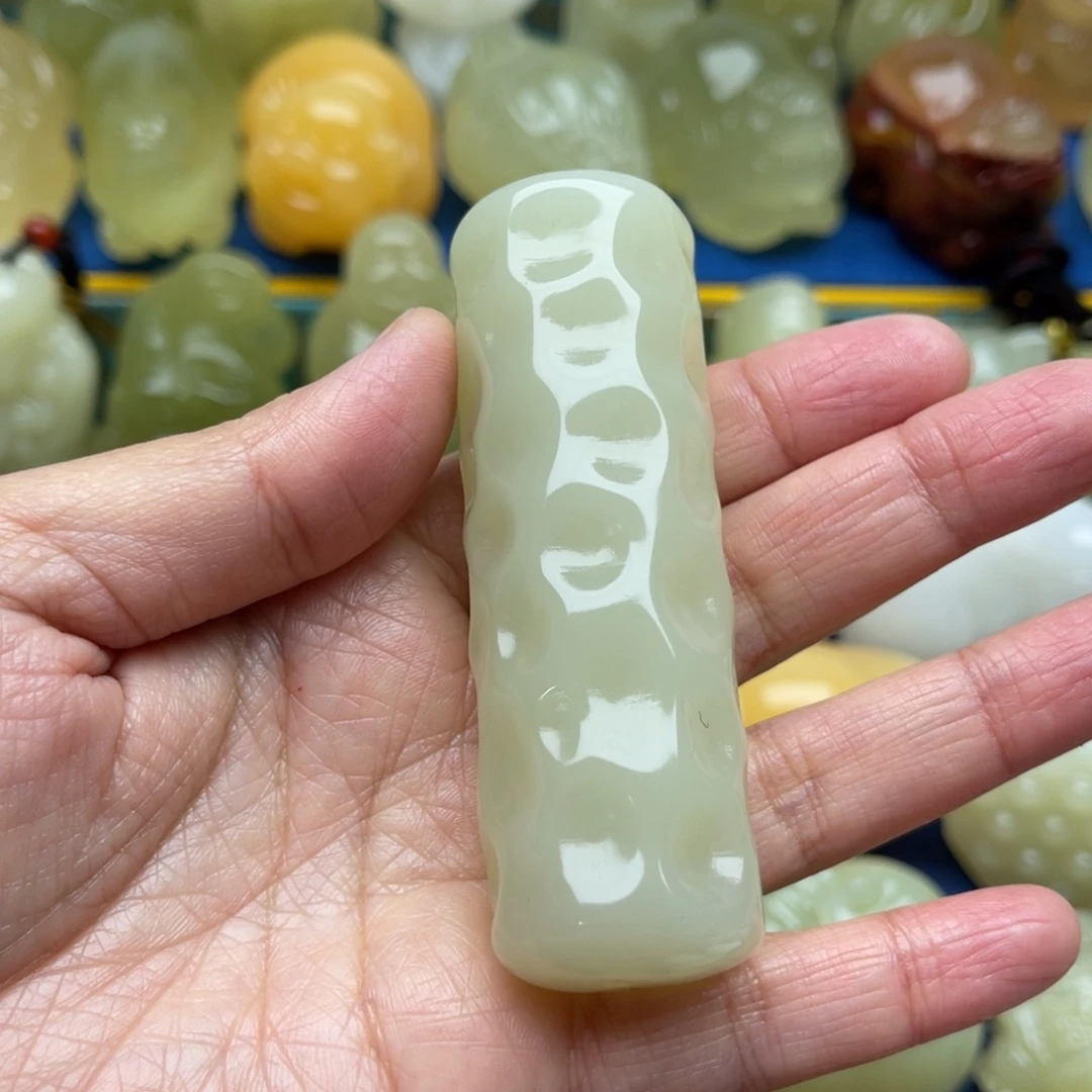 玉天然桌面小摆件