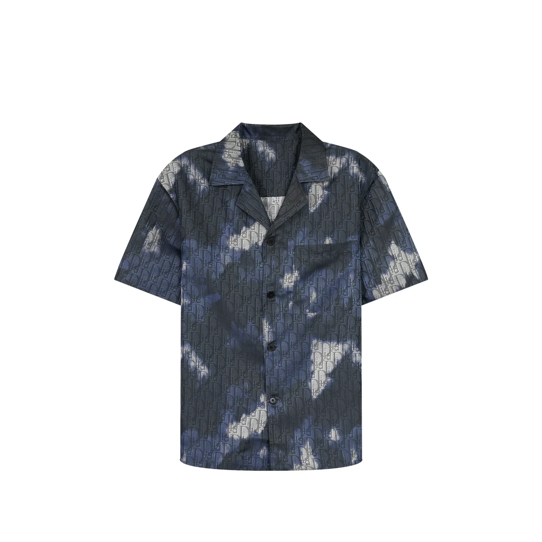 DIORA HEALY/迪奥海莉新款数码印花双色男士休闲短袖3318161401