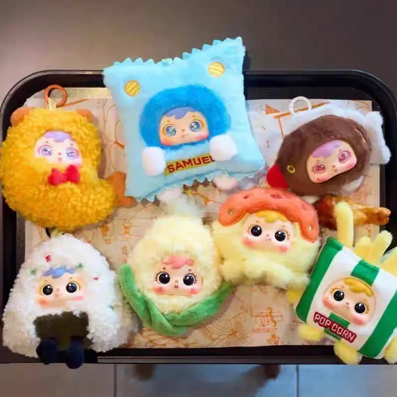 【梦栖泺代拆】三小毛-炸虾虾系列毛绒潮流盲盒