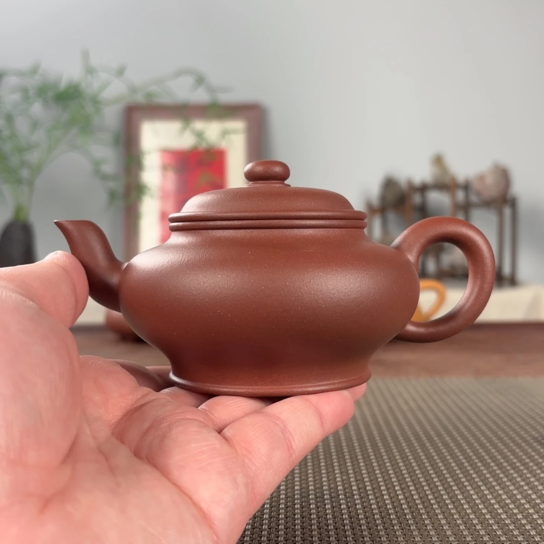 艳***玲茶壶紫砂微瑕黄龙山原矿紫砂壶