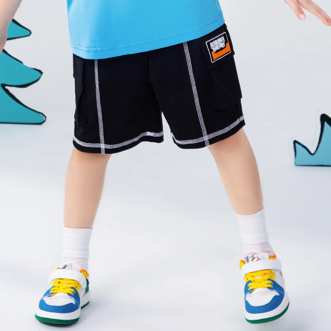 男生女生童装男小童中裤NPZBJ23185A