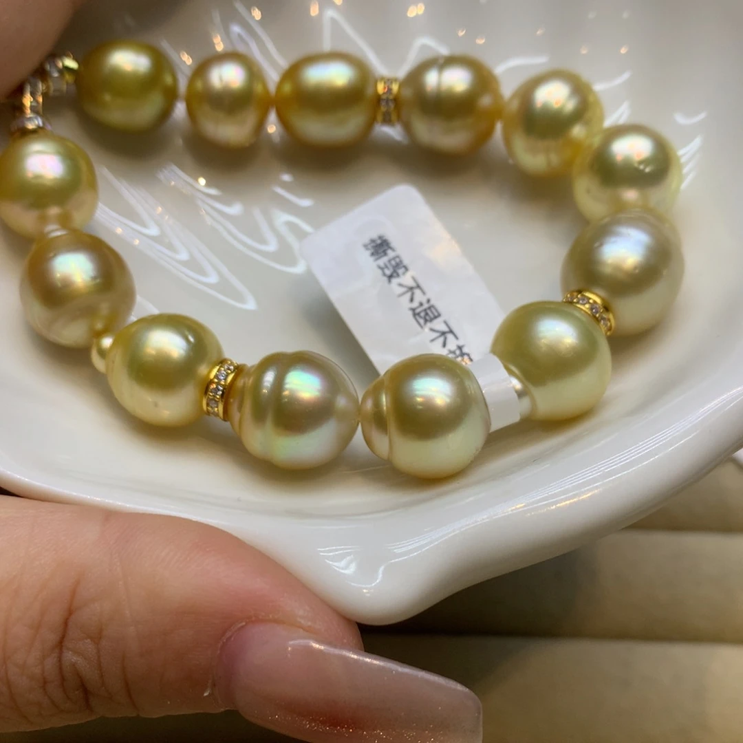 未镶嵌手链海水珍珠