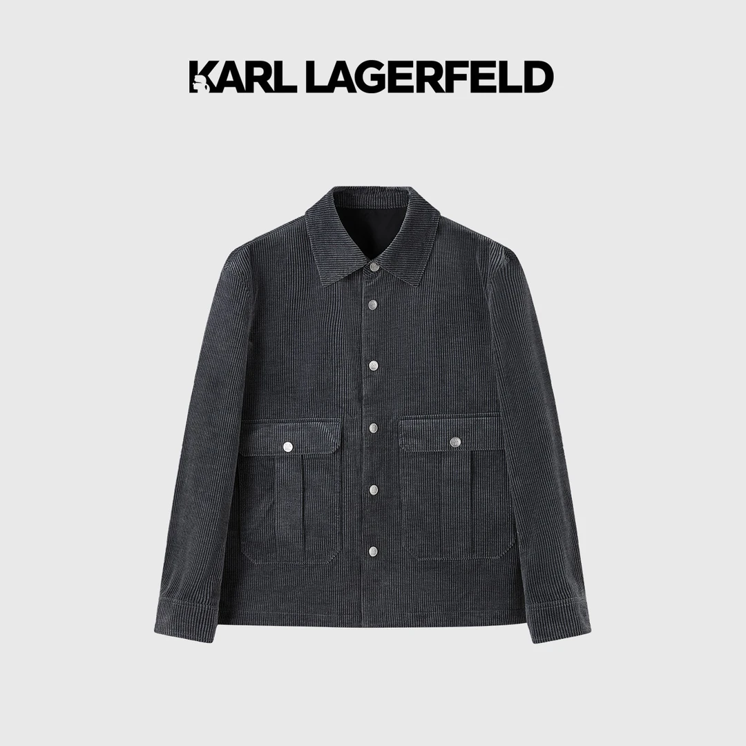 【官方男装】KARL LAGERFELD卡尔拉格斐新款夹克老佛爷M26Z1401