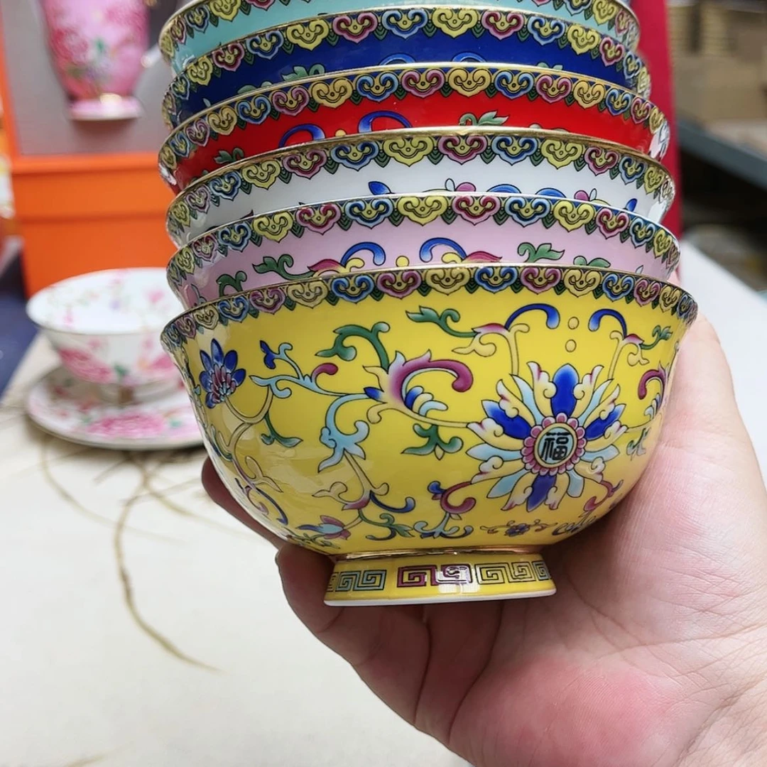 【闪购商品】珐琅4.5英寸6混。。。。。