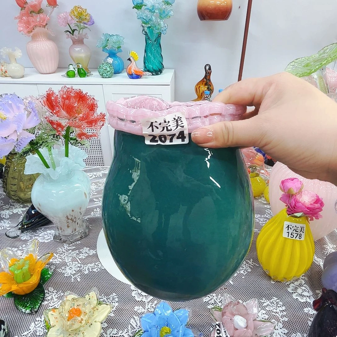 琉璃花瓶花器艺术品