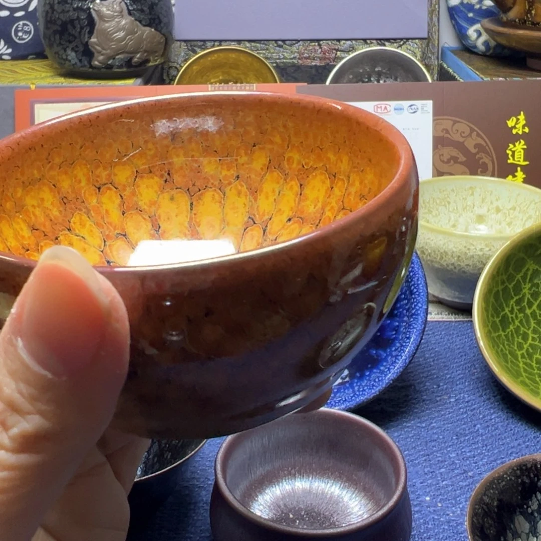 建阳建盏 喝茶盏