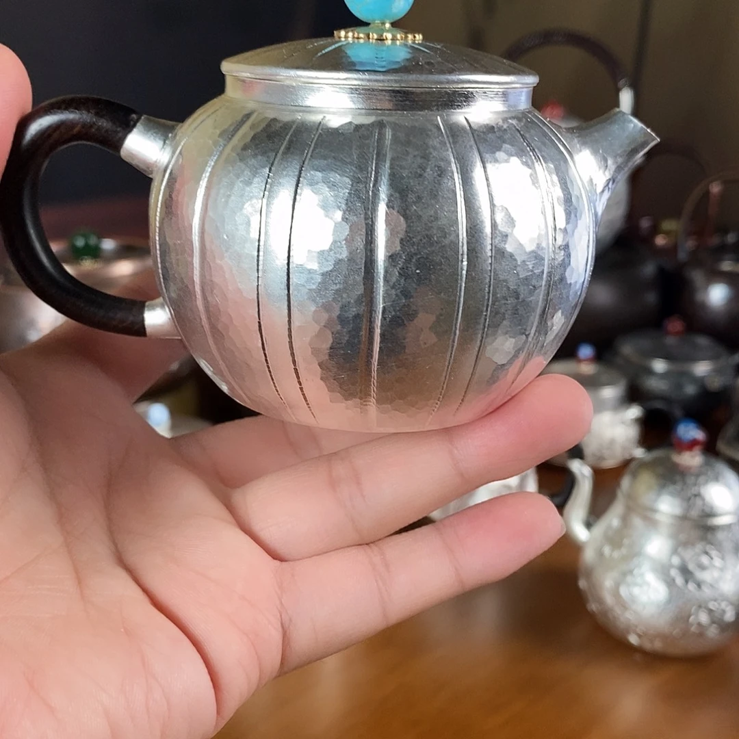 手工制作紫铜壶工艺