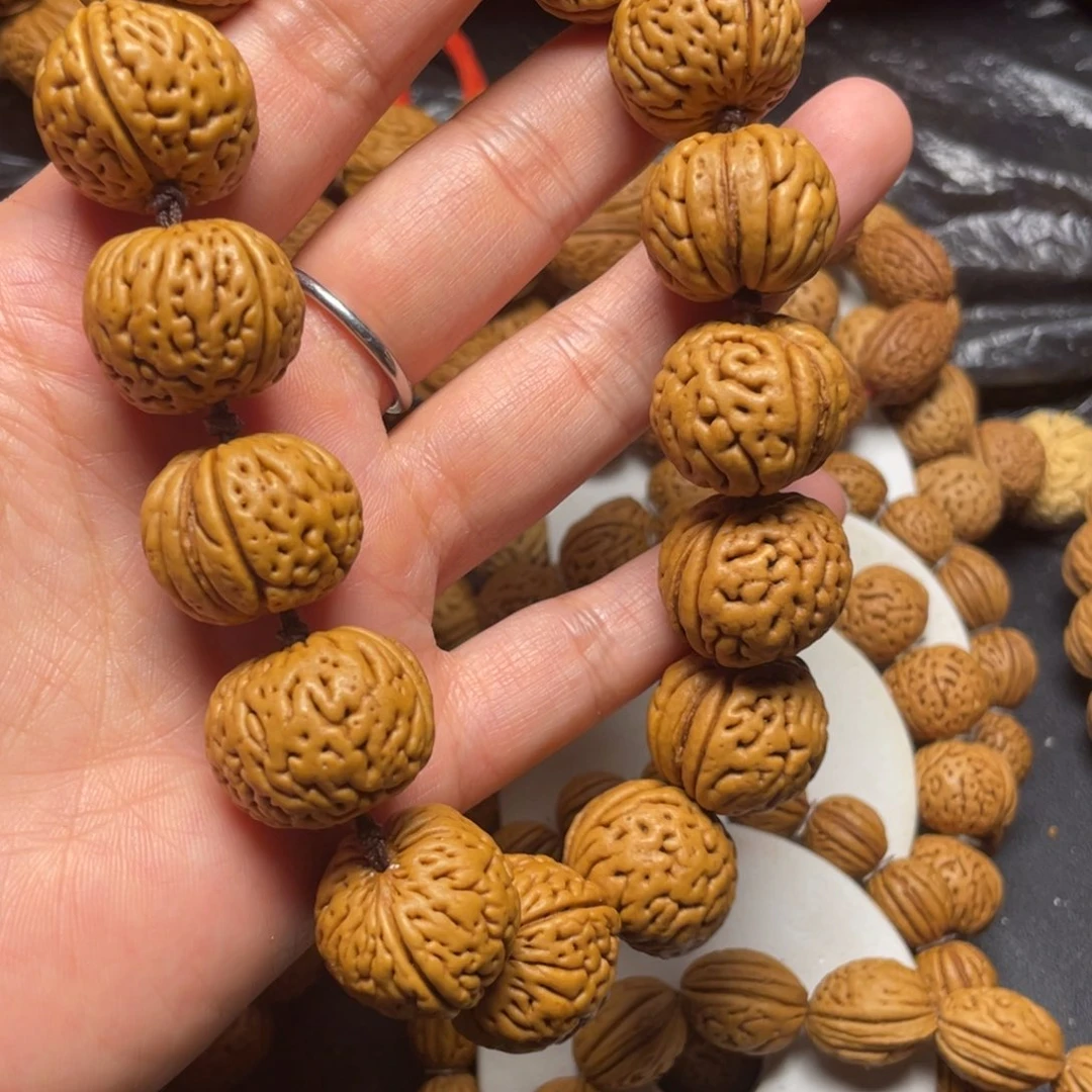 桃木桃核手串20+磨盘