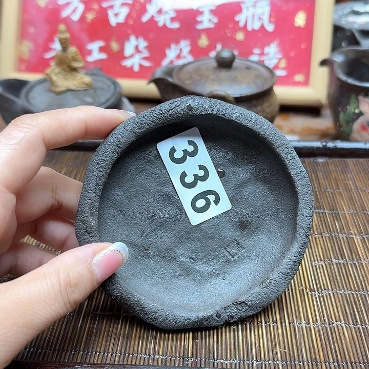 纯手工制作粗陶茶具