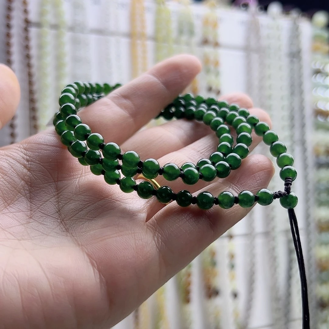 .***.和田玉未镶嵌颈饰卡5