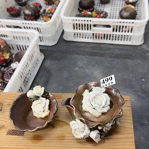 山泉造物手工制作柴烧499一套