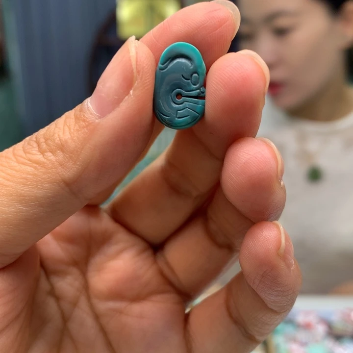 绿松石未镶嵌配饰