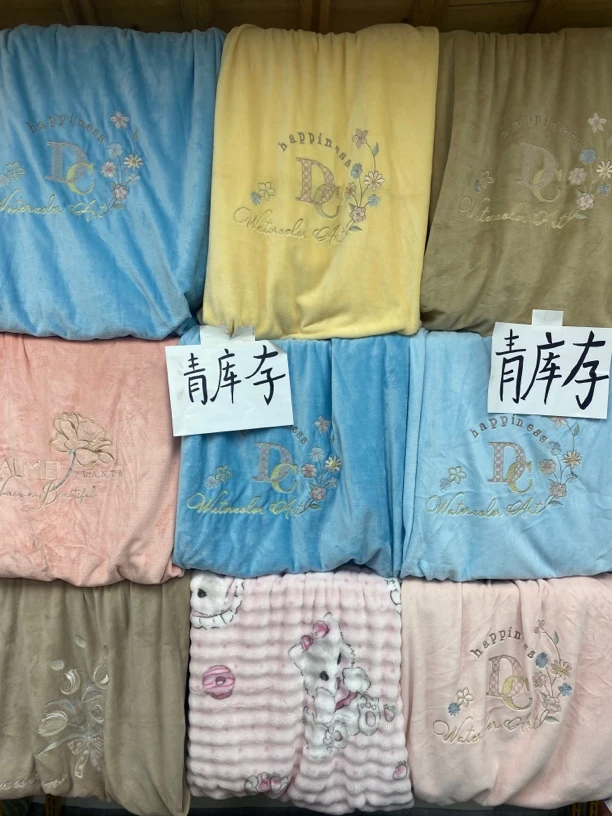 牛奶绒 单被套 加厚（跟着主播一对一拍）