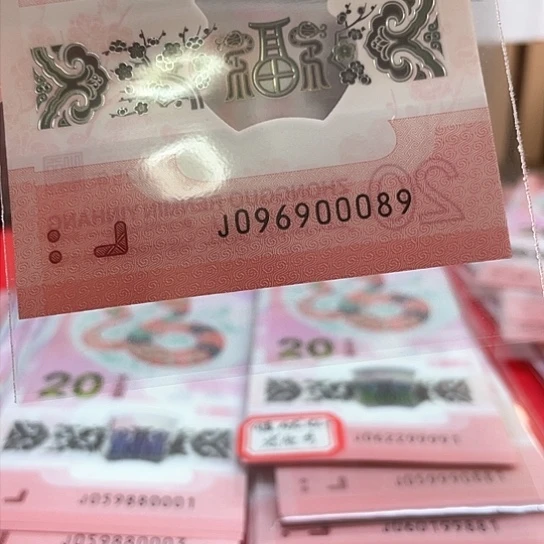 塑料小蛇钞096900089 圆圆