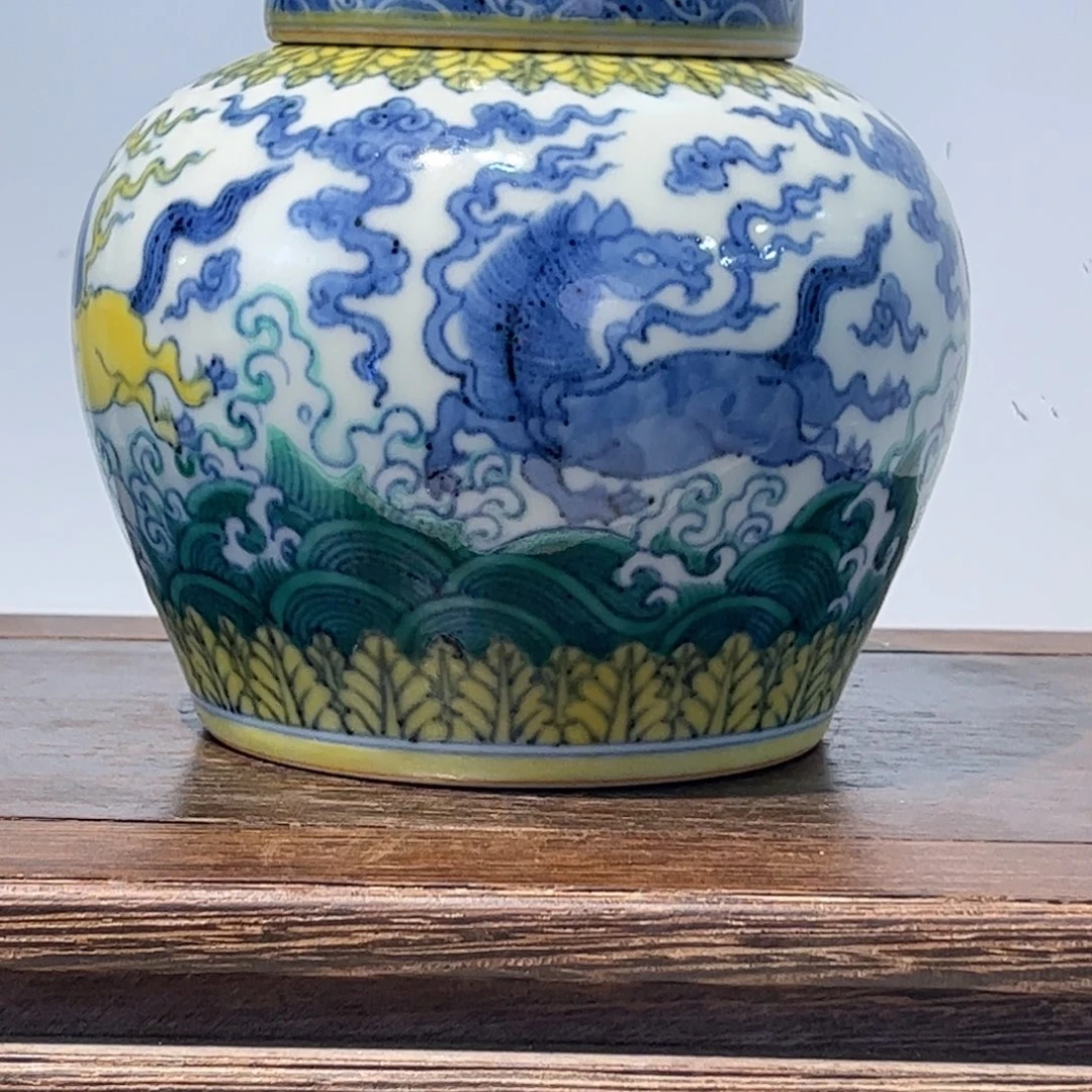 秦***飞摆件瓷器工艺品摆件青花