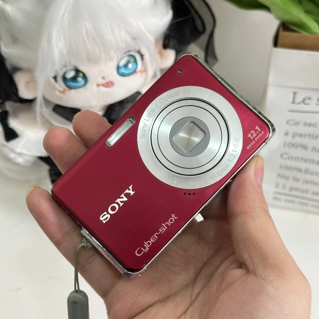 9新 Sony/索尼 索尼w180冷白皮好1200万像素带配件