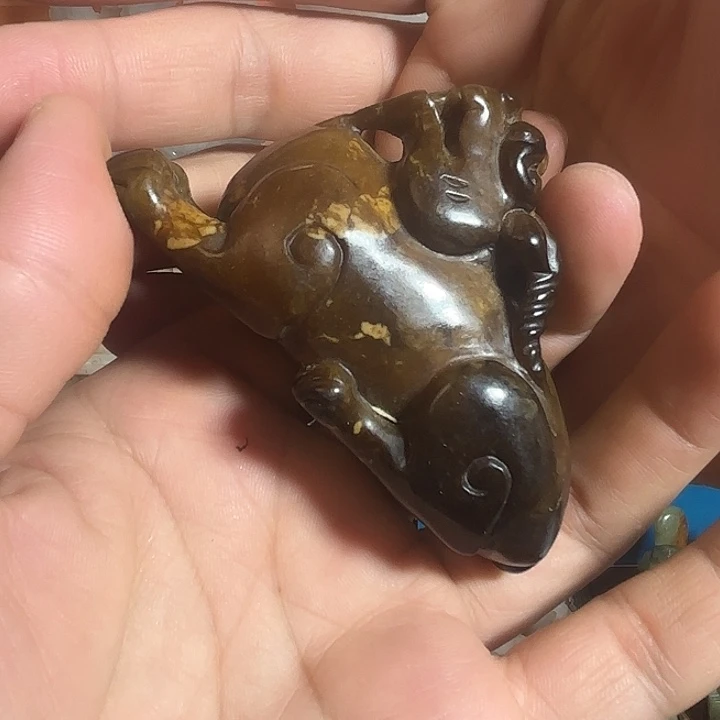 未镶嵌和田玉（青玉）挂件