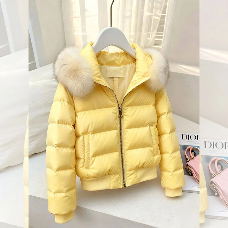 冬季新款气质轻熟风棉衣厚外套女时尚百搭棉服洋气减龄面包服棉袄