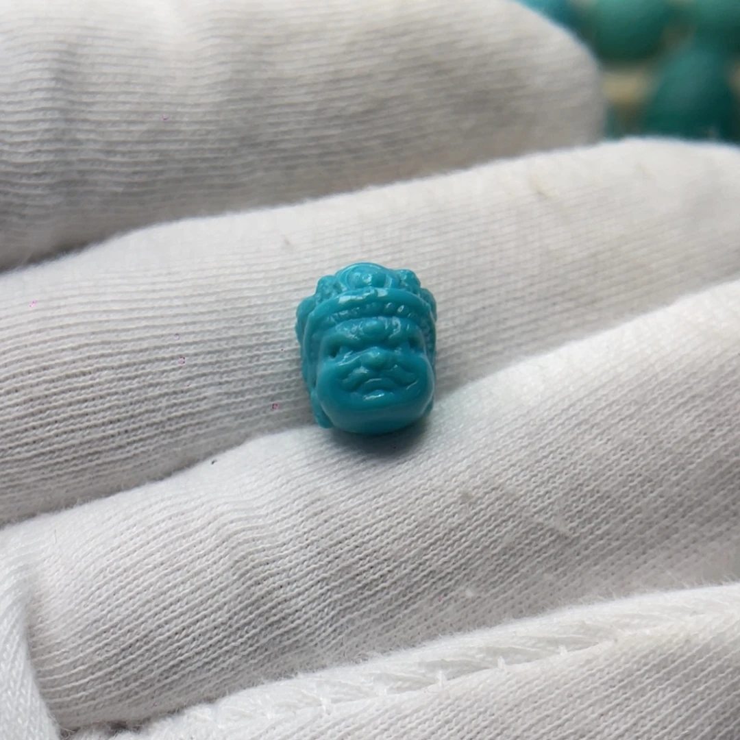 绿松石未镶嵌颈饰卡9.5-11.2