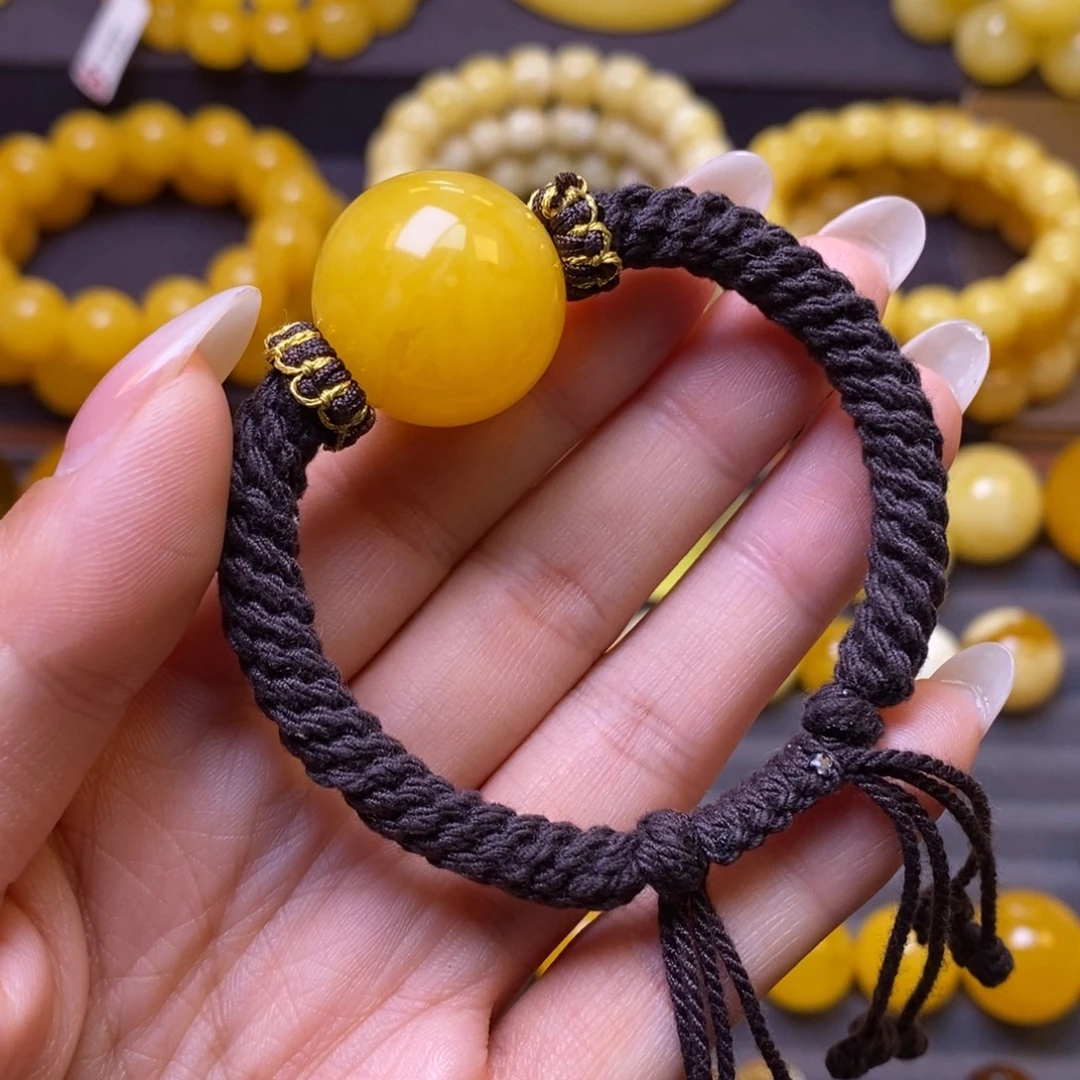 蜜蜡未镶嵌裸石珠子